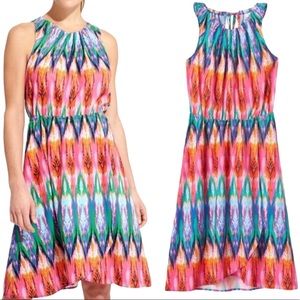 Athleta Martinique Ikat Dress Medium